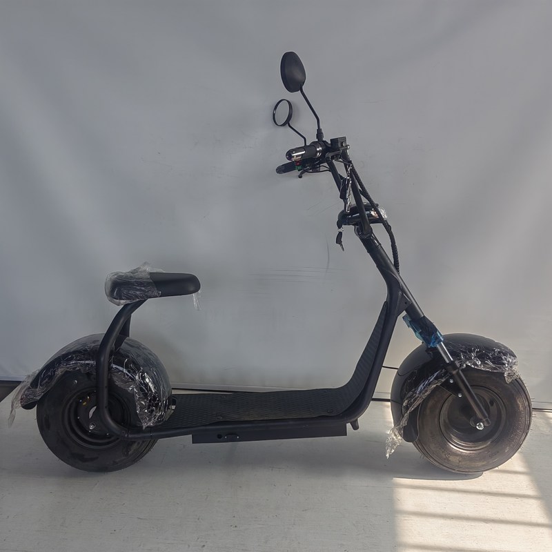 Scooter eléctrico de 18 pulgadas para adultos unisex con motor trasero y velocidad única