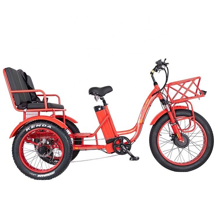 50-70 km Kilometraje de conducción 48V 1000W 50KM/H Triciclo eléctrico de 3 ruedas para pasajeros y carga
