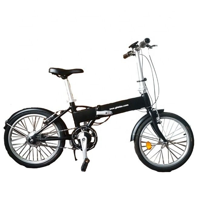 16&quot; Mini Bicicleta Plegable con motor de 24V 250W y engranajes de batería de litio de 10AH de velocidad única