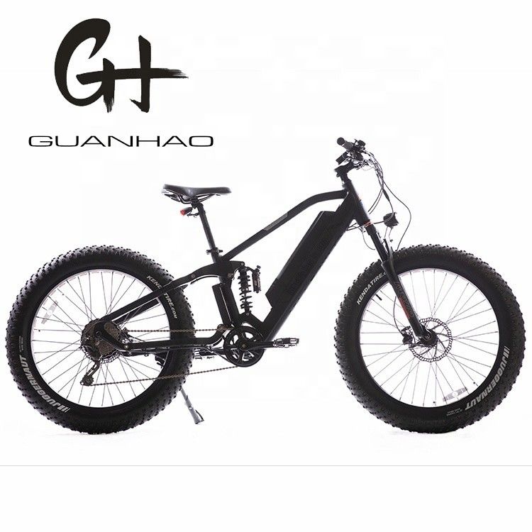 8 velocidad engranajes 26 pulgadas 48V 17Ah batería de litio bicicleta de montaña eléctrica con 1000W Bafang motor medio