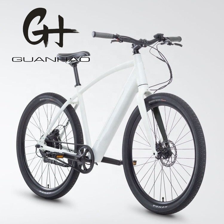 36V 350W EN15194 2007 Bicicleta eléctrica de velocidad única con batería de litio de 10,41AH y PAS