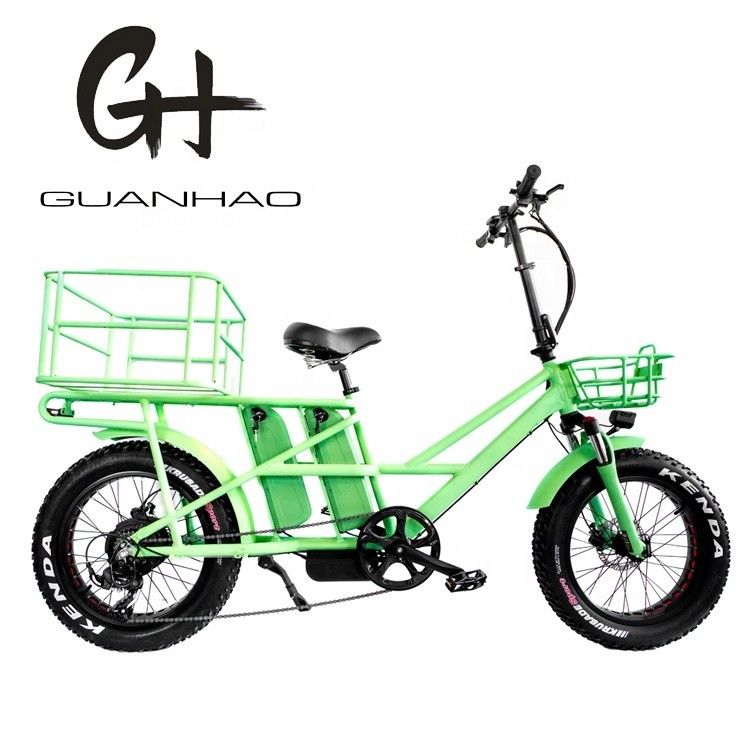20 pulgadas de suspensión CE OEM 48V 34AH 1000W 8FUN MOTOR CHINESE doble batería bicicleta eléctrica