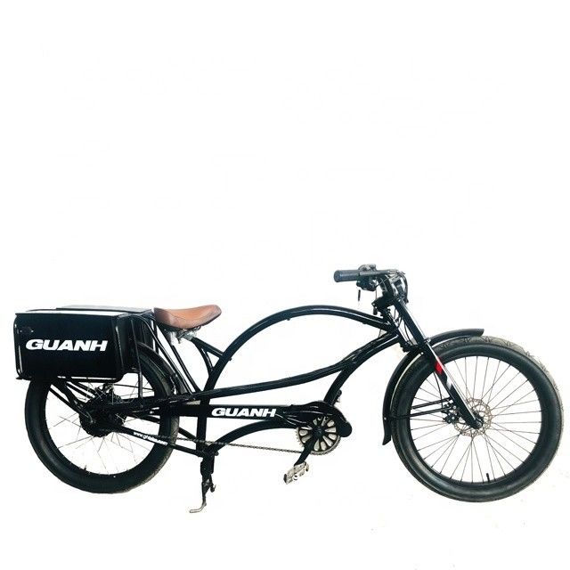 Bicicleta eléctrica de chopper de larga distancia con batería de 40AH y doble batería