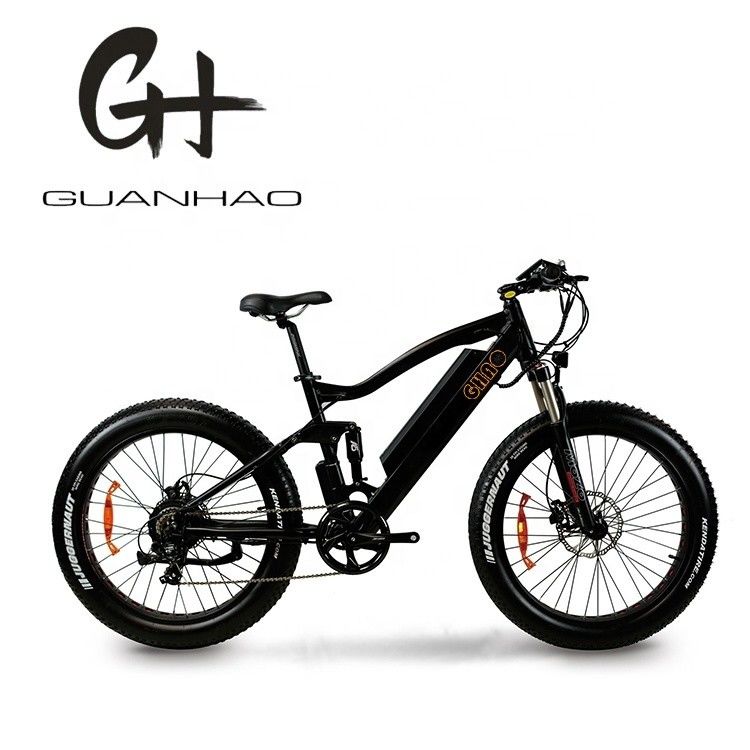 750W Bafang Motor Electric Mountain Bike con Shimanu 7 velocidades y neumáticos C 3.0