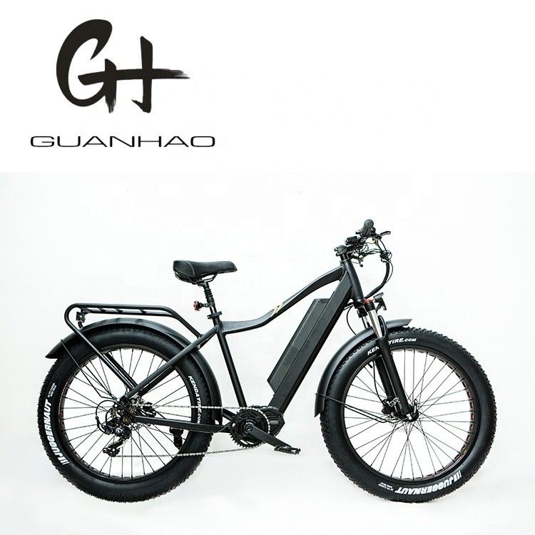 26 pulgadas CE CPSC TUV BaFang G521 M600 500W SM 48V 17AH Batería de neumáticos gordos EBIKE de montaña