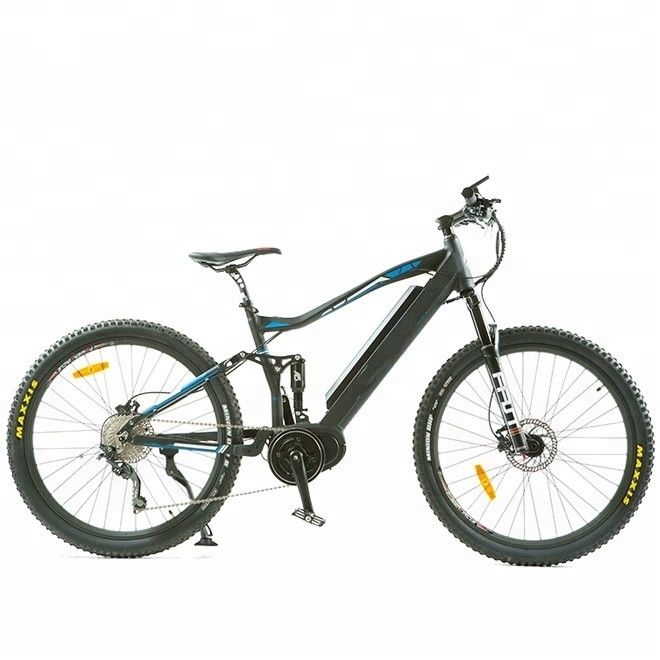 48V 1000W BAFANG Motor Power Aleación de aluminio de suspensión completa MTB Bicicleta de montaña eléctrica